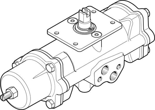 DAPS-0015-090-RS1-F03-CR Semi-rotary drive