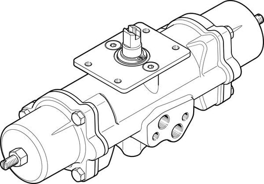 DAPS-0015-090-RS2-F03-CR Semi-rotary drive