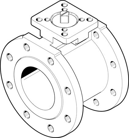 VZBC-80-FF-16-22-F07-V4V4T Ball valve