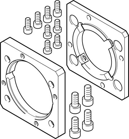 EAMF-A-80A-80G Motor flange