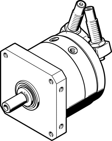 DSM-T-32-270-CC-A-B Semi-rotary drive