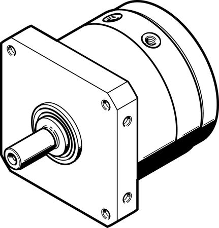 DSM-T-63-270-A-B Semi-rotary drive