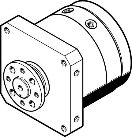 DSM-T-40-270-FW-A-B Semi-rotary drive