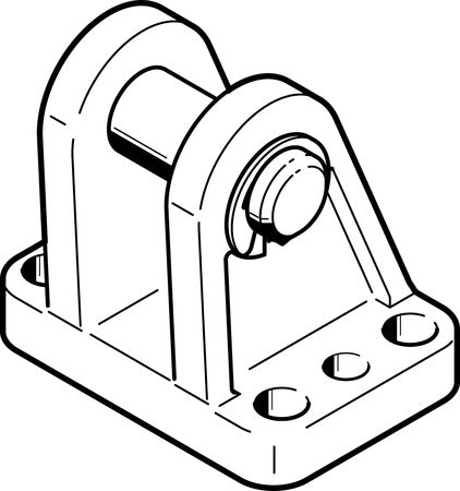 LBG-40-R3 Clevis foot