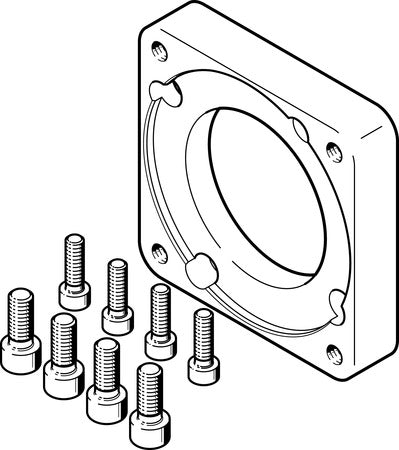 EAMF-A-77A-100A Motor flange