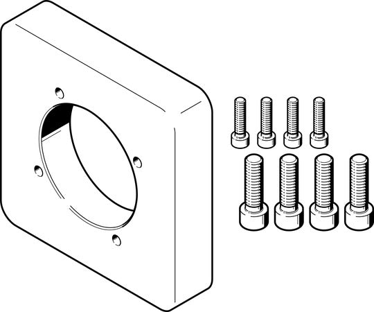 EAMF-A-77A-140A Motor flange
