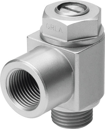 GRLA-1/2-NPT-B One-way flow control valve