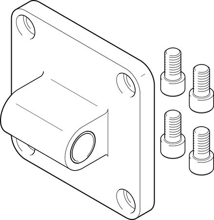 SNGL-200 Swivel flange
