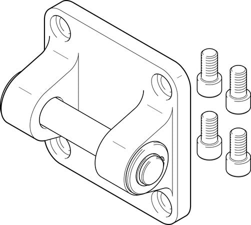SNGB-200-B Swivel flange