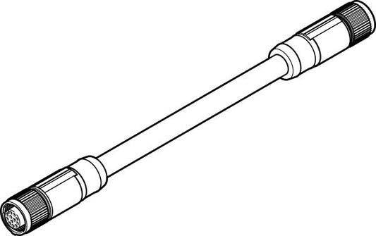 NEBS-M12G12-KS-2-SM12G12 Connecting cable