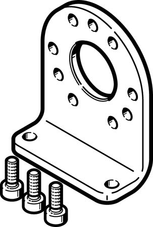 DAMH-Q12-8 Foot mounting