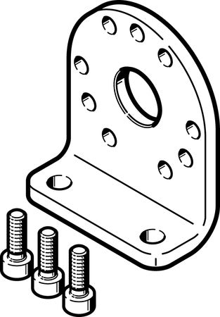 DAMH-Q12-12 Foot mounting
