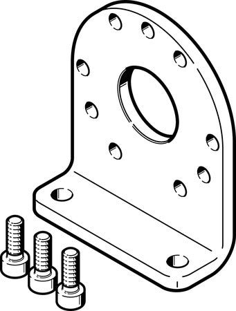 DAMH-Q12-25 Foot mounting