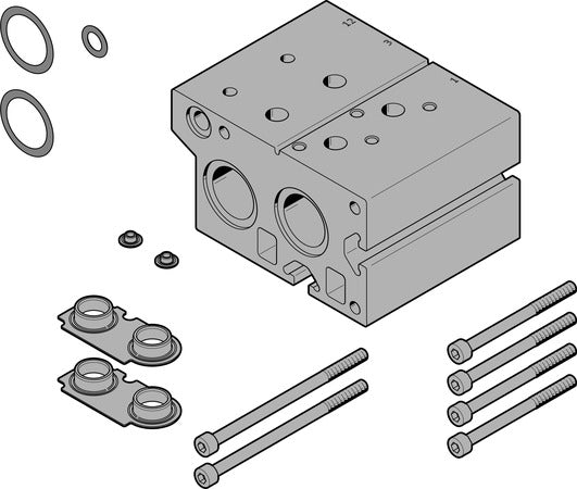 VABM-B10-30EEE-G34-2-P3 Manifold block