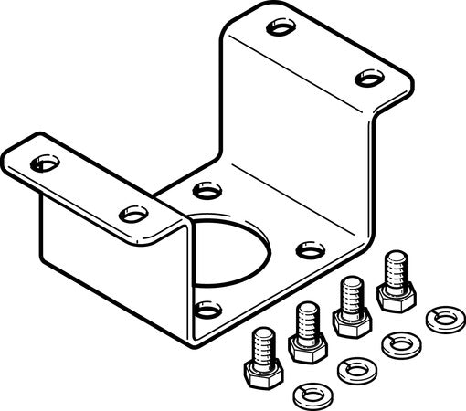 DARQ-K-X1-A1-F05-30-R1 Mounting flange adapter