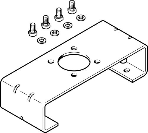 DARQ-K-X1-A2-F05-30-R1 Mounting flange adapter