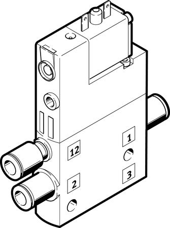 CPE14-M1BH-3GLS-QS-8 Solenoid valve