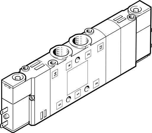 CPE10-M1BH-5/3B-M7-B Solenoid valve