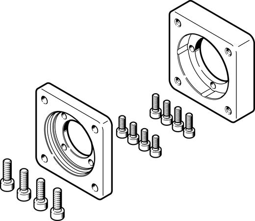 EAMF-A-44C-40G-S1 Motor flange
