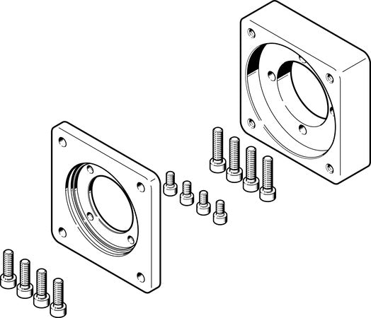 EAMF-A-64B-60G/H-S1 Motor flange