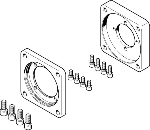 EAMF-A-64C-80G-S1 Motor flange