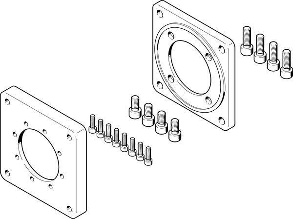 EAMF-A-77B-120G-S1 Motor flange