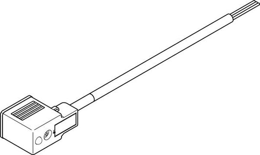NEBV-B2W3-K-0.6-N-LE3 Connecting cable