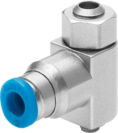 GRLZ-M5-QS-4-LF-C One-way flow control valve
