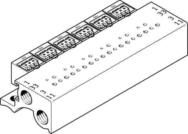 MHP1-PR10-3-PI Manifold block