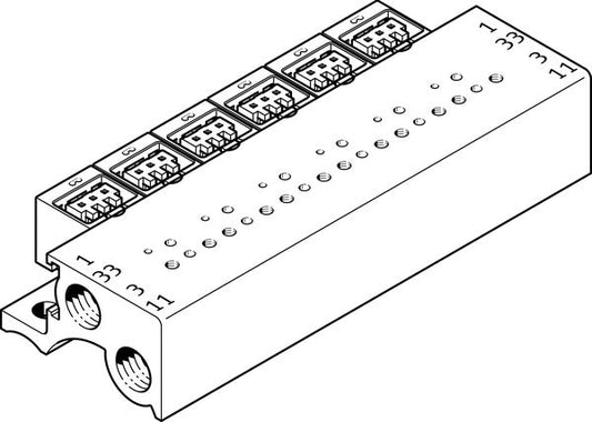 MHP1-PR10-3-PI Manifold block