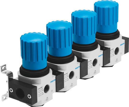 LRB-1/4-D-7-O-K4-MINI Pressure regulating valve manifold