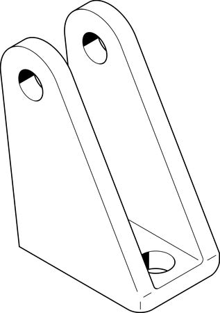 LBN-8/10 Clevis foot