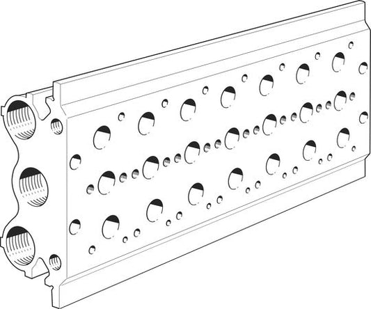 PRS-1/8-7-BB Manifold block