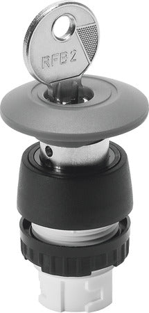 PRS-22-RT-B Mushroom pushbutton, detenting