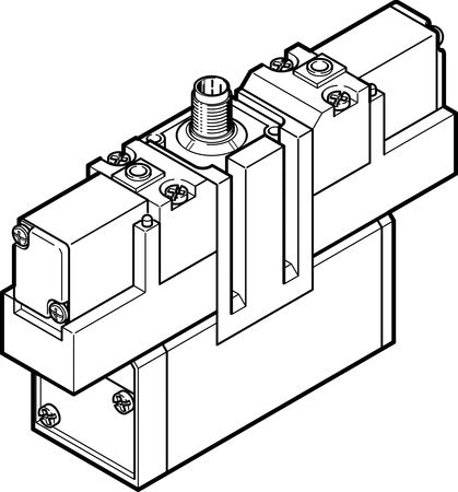 JMEBDH-5/2-D-3-ZSR-C Solenoid valve