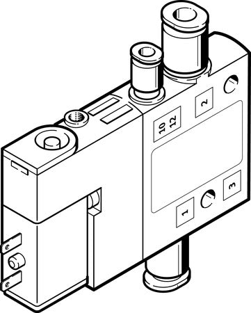 CPE10-M1BH-3GLS-QS-4 Solenoid valve