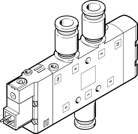 CPE24-M1H-5L-QS-10 Solenoid valve