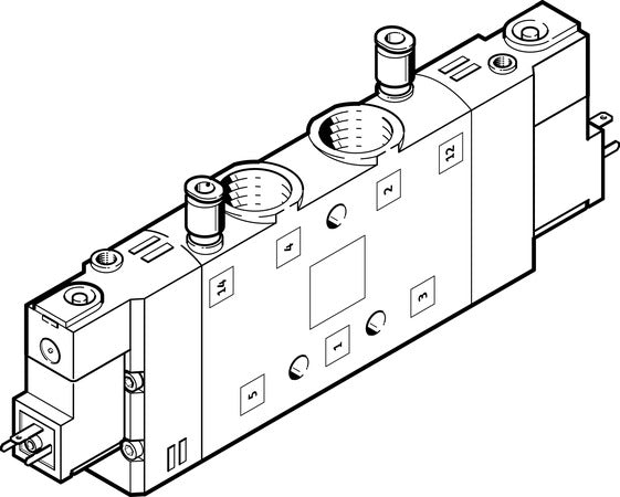 CPE24-M2H-5JS-3/8 Solenoid valve