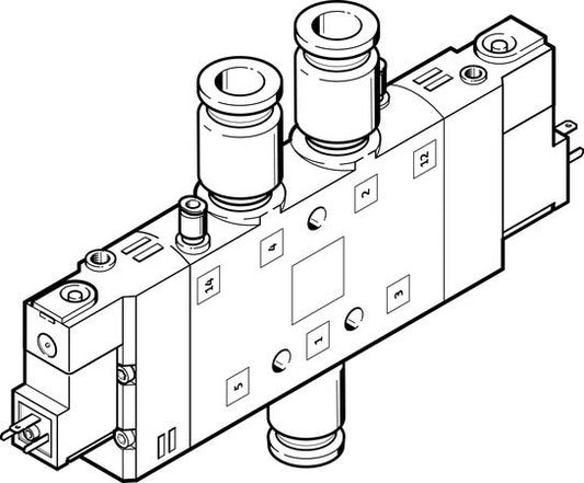 CPE24-M2H-5JS-QS-10 Solenoid valve