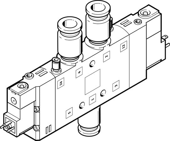 CPE24-M3H-5JS-QS-10 Solenoid valve