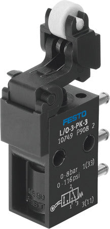 L/O-3-PK-3 Toggle lever valve with idle return