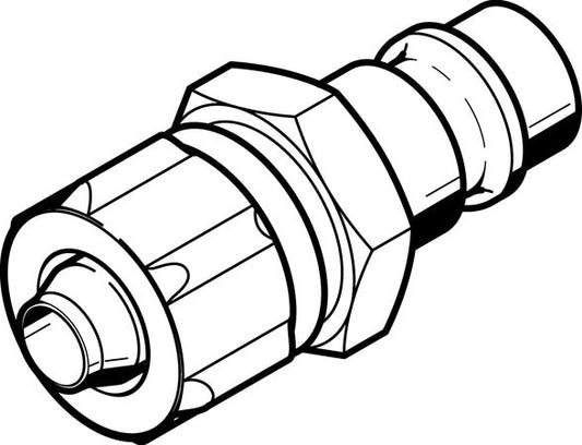 KS4-CK-9 Quick coupling plug