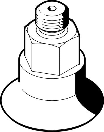 ESS-40-GT-G1/4 Suction cup complete