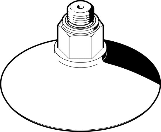 ESS-80-GT-G1/4 Suction cup complete