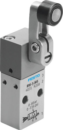 RW-3-M5 Swivel lever valve