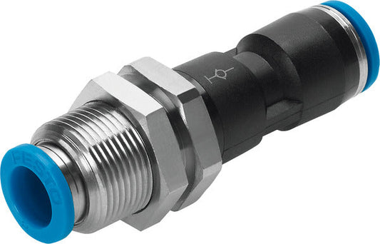 QSSK-12 Push-in bulkhead connector