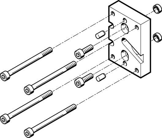 HAPG-SD2-25 Adapter kit