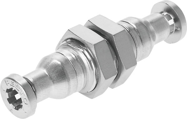 CRQSS-6 Push-in bulkhead connector