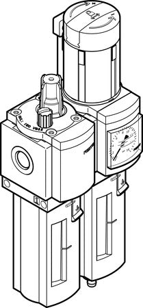 MSB4-1/4-FRC5:J1M1-Z Service unit combination