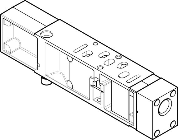 VABF-S4-1-P1A3-N14 Vertical pressure supply plate